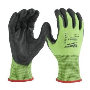   Milwaukee vágásbiztos védőkesztyű Hi-Vis 5/E M/8 1 pár 4932479932