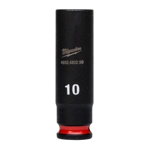   Milwaukee 1/4 gépi dugókulcs 6 lapú, hosszú 10 mm 4932480259