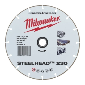 Milwaukee gyémánt vágótárcsa STEELHEAD 230 4932492016