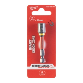   Milwaukee 1/4 coll Gépi Dugókulcs mágneses HEX  8 x 65 mm 4932492439