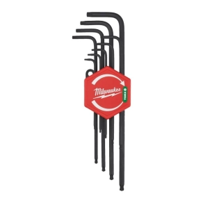   Milwaukee Torx L-alakú kulcs készlet 9 részes T10-T50 4932492693