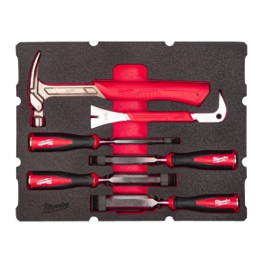   Milwaukee Packout Faipari készlet habbetétben 6 részes 4932493641