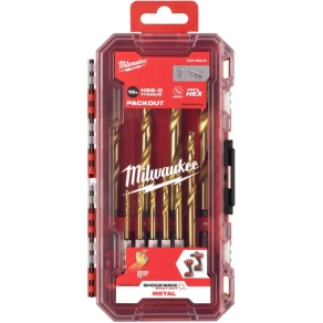   Milwaukee Fémfúró HSS-G TiN 10db - készlet (3-10mm) 4932493865