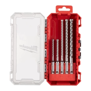   Milwaukee MX4 SDS-Plus 4 élű fúrószár Készlet 5 részes (5,5 x 115 mm, 5,5 / 6 / 7 / 8 x 160 mm) 4932498298