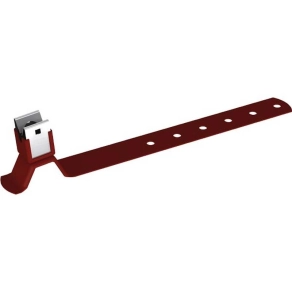   J.Pröpster 111540RO R Niro tetővezeték tartó Rd 8mm/B L210mm PRÖ-COLOR rozsdabarna