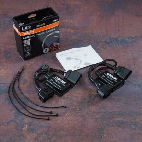   Osram Ledriving LEDSC02-1 Smart Canbus vezérlőmodul, hibakódmentes működés H4 és H19 izzókhoz, 12V rendszerekhez előtét ellenállás, LEDSC02-1-2HFB, 2db/csomag
