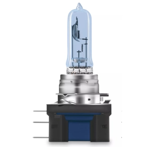   Osram Cool Blue® Intense (Next Gen) H15 halogén fényszórólámpa, akár 20%-kal nagyobb fényerő, LED-es megjelenés, extra fehér fény, 12V, 15/55W, akár 3700K, 64176CBN 1 db/csomag