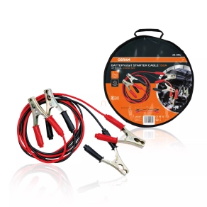   Osram STARTERcable 150 Amperes akkumulátor indítókábel, 2,5 méter bikázó,  6 mm², 1,6 literes hengerűrtartalomig, tárolótáskával, OSC060