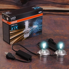   Osram LEDriving XTR H4 prémium LED fényszóróizzó szett, 6000 K színhőmérséklet, aktív hűtés, off-road használatra,  64193DWXTR, 2db/csomag