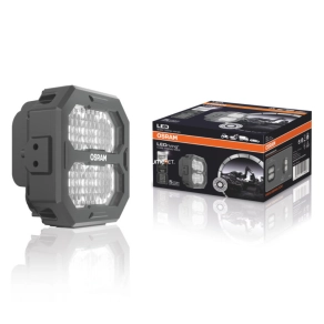   Osram LEDriving Cube PX Wide Beam PX 2500 széles fénysávú professzionális LED munkalámpa, 6000 K, 2500 lm, 27 W, IP6K8/IP6K9K védelemmel, DT csatlakozóval, LEDPWL 104-WD