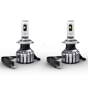   Legális Osram Truckstar H7 +230% 24 Voltos teherautó LED szett, Közlekedési Hatóság engedéllyel, 24V, 6000K színhőmérséklet, akár 230%-kal nagyobb fényerő, rezgésálló kialakítás, PX26d foglalat, 64215DWTS, 2 darab/csomag