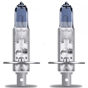   Osram Cool Blue Boost H1 halogén izzó off-road használatra, 5500 K hiper fehér fény, LED-es hatás, P14.5s foglalat, megnövelt fényerő, 62150CBB-2HB, 2 darab/csomag