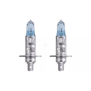   Osram Cool Blue® Intense (Next Gen) H1 halogén fényszórólámpa, akár 100%-kal nagyobb fényerő, LED-es megjelenés, extra fehér fény, 12V, akár 5000K, 64150CBN-2HB, 2 darab/csomag