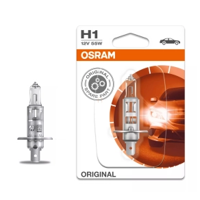   Osram Original Line halogén fényszóró izzó, H1, 24V, 70 W, 1900 lumen, megbízható teherautós világítás OEM minőségben, 64155, 1 db/bliszter