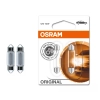 Osram Original Festoon szofita izzó, 41 mm, C10W, 12 V, 10 W, megbízható OEM minőség, rendszám- és belső világításhoz, 6411-2BL2db/bliszter