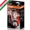 Legális Osram Night Breaker LED Smart H4 motorkerékpár tompított és távolsági fényszóró LED, Közlekedési Hatóság engedéllyel, 6000K színhőmérséklet, akár +330% fényerő, 1650/1000 lumen fényáram, P43t foglalat, 64193DWNBSM-1HB, 1 adarab/csomag