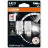 Osram LEDriving SL W21W/5W vörös LED izzó, gyors reagálású jelzőfény, ≙ W21/5W, W3x16q foglalat, 7515DRP-2BL, 2db/bliszter piros