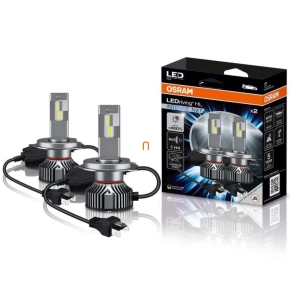  Osram LEDriving HL Intense NXT +400% H4 autós LED tompított és távolsági fényszóró szett, +400% fényerő, 6000K színhőmérséklet, 2500/3500 lumen fényáram, P43t foglalat, 64193DWINN, 2db/csomag