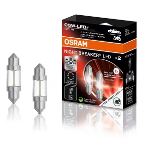  Osram Night Breaker LED C5W szofita jelzőizzó, 12V, 2db/csomag