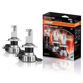   Osram Night Breaker Smart H4/H19 LED fényszóró lámpa, P43t,  1650/1000 lm, 6000 K - 64193DWNBSM-2HBH19, 2 darabos