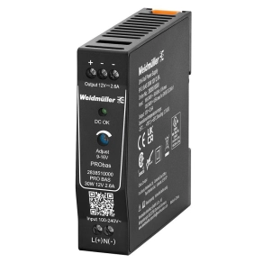 Weidmüller tápegység PRO BAS 30W 12V 2.6A,, 2838510000