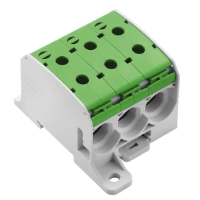   Weidmüller fővezeték sorkapocs 3x95/3x95mm2 zöld/sárga WPD 331CC, 2874600000