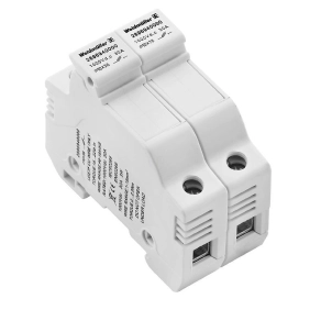   Weidmüller DC betétes(10x38) szakaszoló aljzat, 2pólus, 1000VDC 30A WSFH/2 10X38 1KV 2896940000