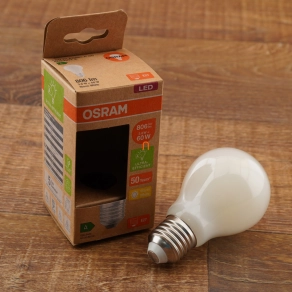   Osram E27 LED filament opál búrával, 3,8 W, 806 lm(Classic-A)