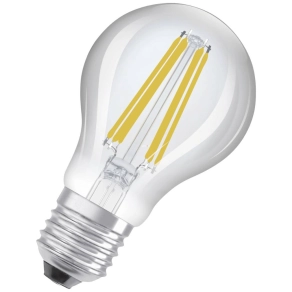   Osram E27 LED, 4,3 W, 806 lm, melegfehér fényű (Classic-B)
