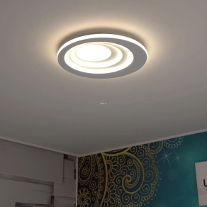   Ledvance mennyezeti LED lámpa fehér színben, 42 W, melegfehér (Orbis Spiral Round)