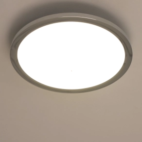   Ledvance kapcsolóval szabályozható fürdőszobai mennyezeti LED lámpa, 18 W, króm (Orbis Disc)