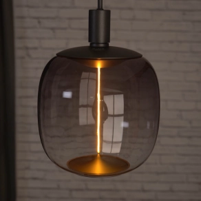   Osram Vintage 1906 Oval E27 LED filament fényforrás, füstszínű (Magnetic Style)