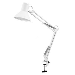   Ledvance Office Line Desk Retro Clip – Asztali lámpa csipeszes rögzítéssel, hosszú karral, 9W, 3000K melegfehér fény, fokozatmentesen dimmelhető, 617 lm