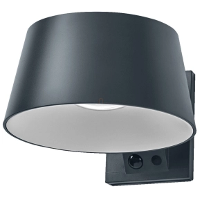   Kültéri mozgásérzékelős fali LED lámpa, fényérzékelős - Osram Endura Sty Sol Brella, 3000 K, 930 lm, IP54, 4,2 V
