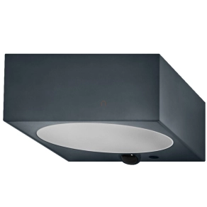   Kültéri napelemes mozgásérzékelős fali LED lámpa, fényérzékelős - Osram Endura Sty Solar Down, 3000 K, 880 lm, IP65, 4,2 V