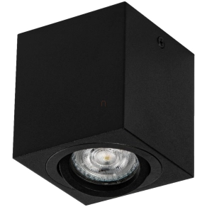Osram szögletes spot lámpa, fekete (Surface Round)