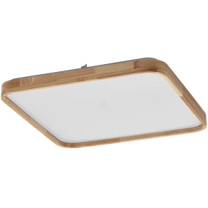   Osram Orbis Alicia mennyezeti LED lámpa szögletes fa hatású kerettel, 49,5x49,5 cm