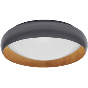   Osram Orbis Livia mennyezeti LED lámpa, fa hatású-sötét szürke színben, 43 cm