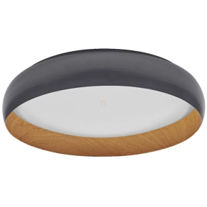   Osram Orbis Livia mennyezeti LED lámpa, fa hatású-sötét szürke színben, 52 cm