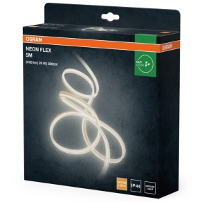   Osram Neon Flex - Dekoratív melegfehér LED szalag 29W, IP44 kültéri használatra, homogén fényű, 3000K, 1700lm, 5m
