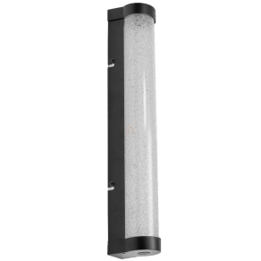   Osram Orbis Tube szabályozható fürdőszobai fali LED lámpa, 40 cm, buborék üveges, fekete