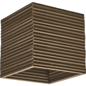   Papír mennyezeti lámpa - Osram Decor Cardboard Square, 1xE27 foglalattal, 220-240 V