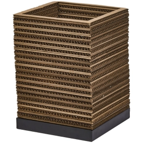   Asztali karton lámpa, 27 cm - Osram Decor Cardboard Square, 1xE27 foglalattal, 1,5 méteres kábellel, 220-240 V