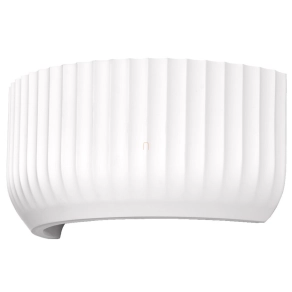   Osram Decor Plaster Routes fali lámpa, ívelt bordázott gipsz