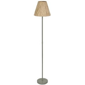   Natúr állólámpa, 160 cm - Osram Decor Raffia, 1xE27 foglalattal, 1.8 méteres kábellel, 220-240 V