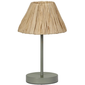   Raffia asztali lámpa, 33 cm - Osram Decor Raffia, 1xE27 foglalattal, 1,5 méteres kábellel, 220-240 V
