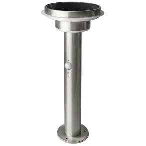   Osram kültéri napelemes állólámpa mozgásérzékelővel, melegfehér, 6 W, 40 cm, ezüst (Endura Style Solar)