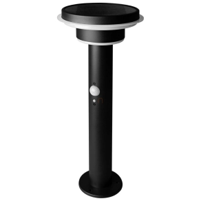   Osram kültéri napelemes állólámpa mozgásérzékelővel, melegfehér, 6 W, 40 cm, fekete (Endura Style Solar)