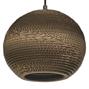   Papír függesztett lámpa - Osram Decor Cardboard Ball, 1xE27 foglalattal, 220-240 V
