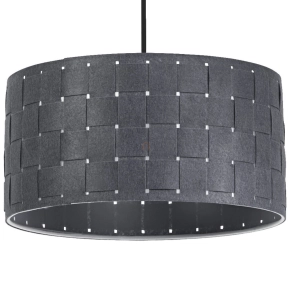  Függesztett lámpa fonott szövet búrával, 38 cm - Osram Decor Felt Weaving, 1xE27 foglalattal, 220-240 V